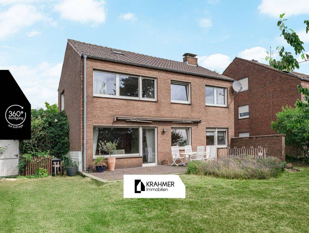 Thumbnail-Meerbusch-Nierst: Freistehendes Einfamilienhaus mit großem Grundstück und Blick ins Grüne