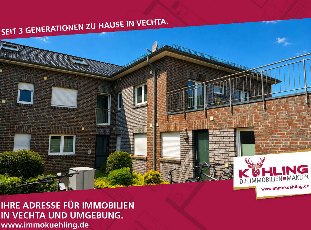 Thumbnail-** Anfragestopp!** Moderne 2-Zimmer Wohnung mit Balkon in Vechta!