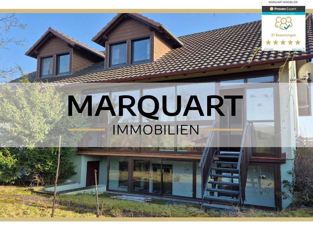 Thumbnail-Freistehendes Zweifamilienhaus mit viel Platz in ruhiger Lage