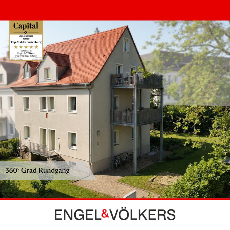 Thumbnail-Kernsaniertes Mehrfamilienhaus in Premiumlage Würzburg - flexibel nutzbar