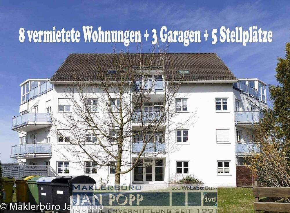 Thumbnail-8 Wohnungen - 3 Garagen - 5 Stellplätze