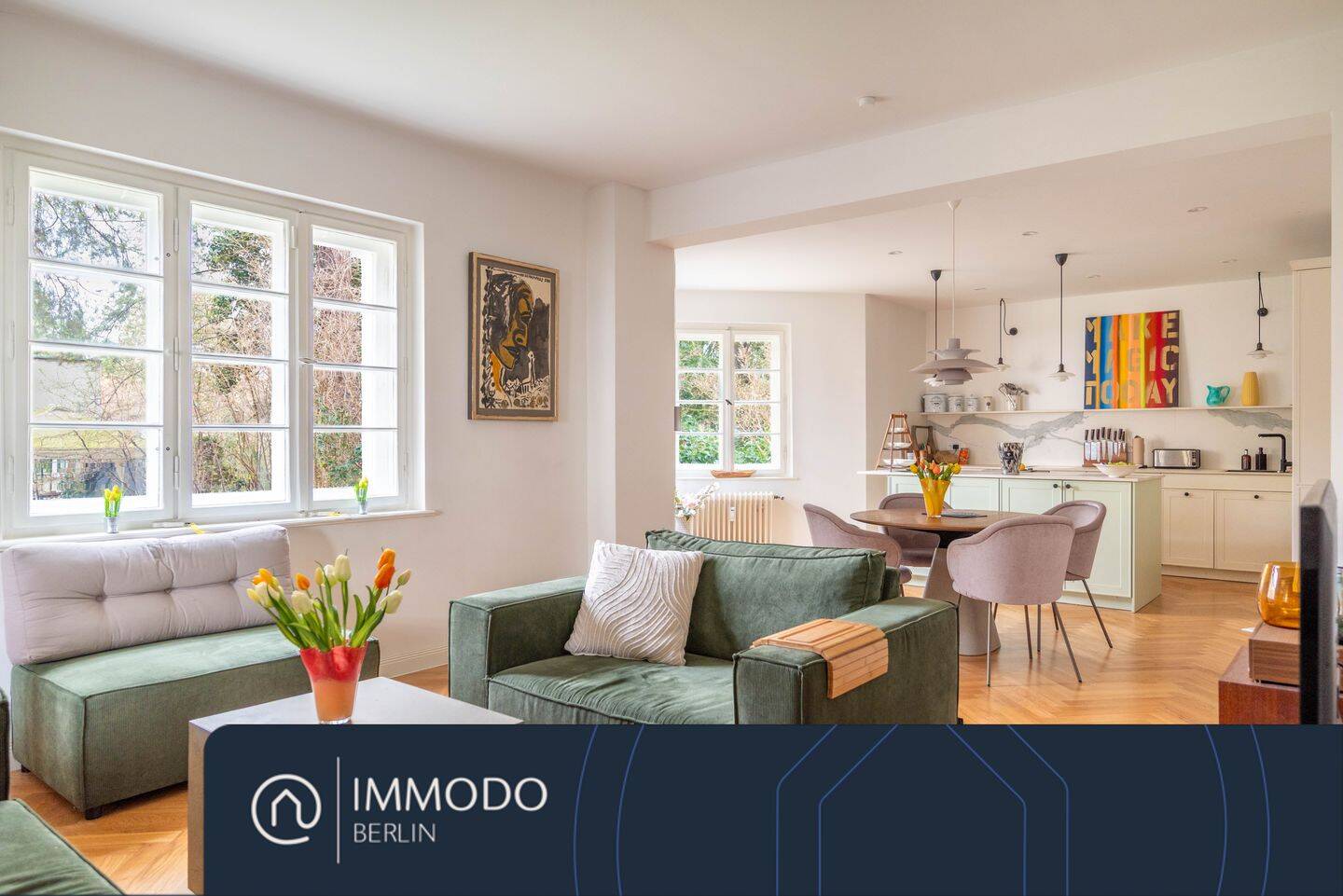 Thumbnail-?? Familien Traum in Grüner Oase - hochwertig sanierte 6 Zimmer Wohnung mit Privat Garten