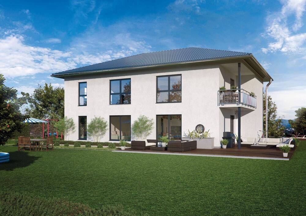 Musterbild Zweifamilienhaus 