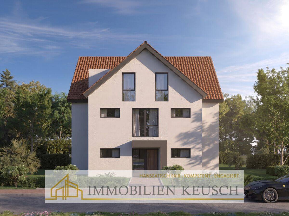 Thumbnail-Große, helle & moderne Neubauwhg. in ruhiger Lage mit Fahrstuhl im 2.OG, nur 300m in die Stadt