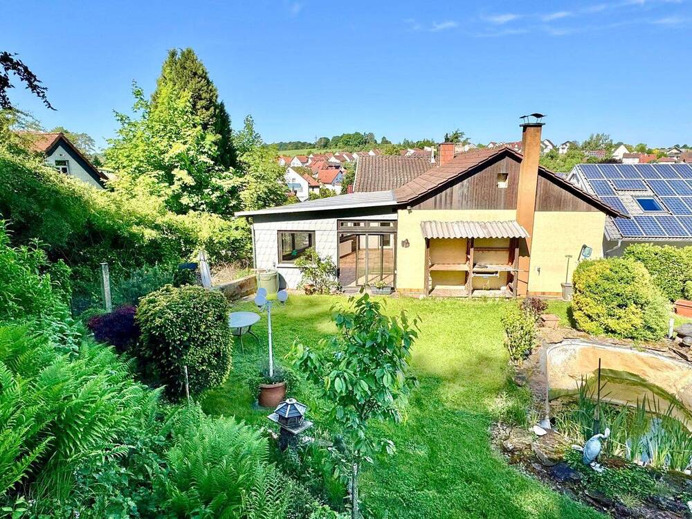 Thumbnail-KL-Erfenbach - Freistehendes Einfamilienhaus mit Garage und sehr schönem Garten