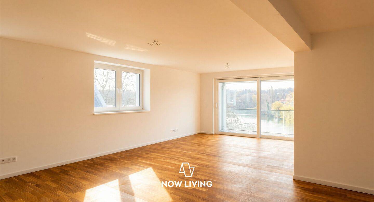 Thumbnail-Provisionsfrei! Stilvolles Wohnen am See: Hochwertige 4-Zimmer-Wohnung mit zwei Bädern und Loggien