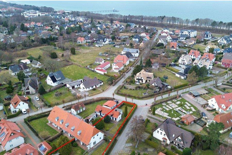 Thumbnail-Reihenendhaus auf großem Grundstück in Strandnähe