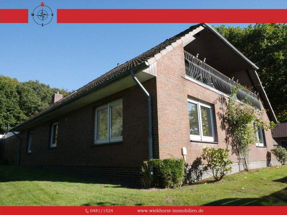 Thumbnail-Großes Zweifamilienhaus in ruhiger Lage am Welmbüttler Kreisforst