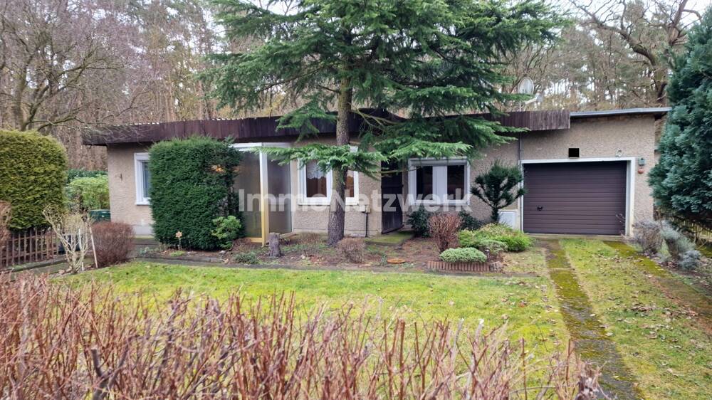 Thumbnail-Idyllisches Wohnen: Bungalow direkt am Wald