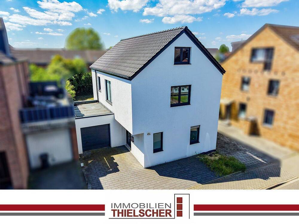 Thumbnail-Neubau-Einfamilienhaus mit Garage und Garten - viel Potenzial zur individuellen Fertigstellung