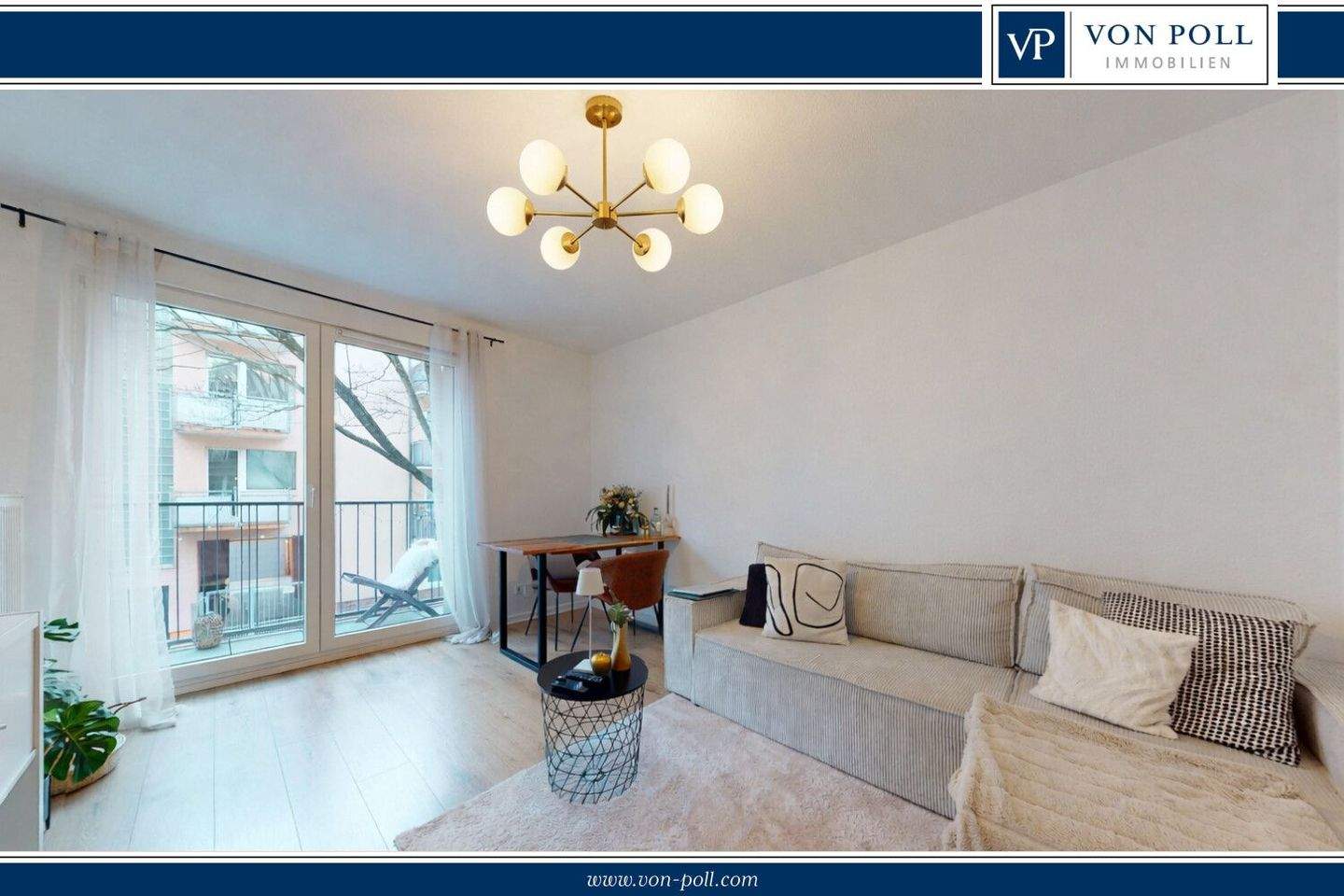 Thumbnail-Modernisierte Zwei-Zimmer-Wohnung nähe EZB