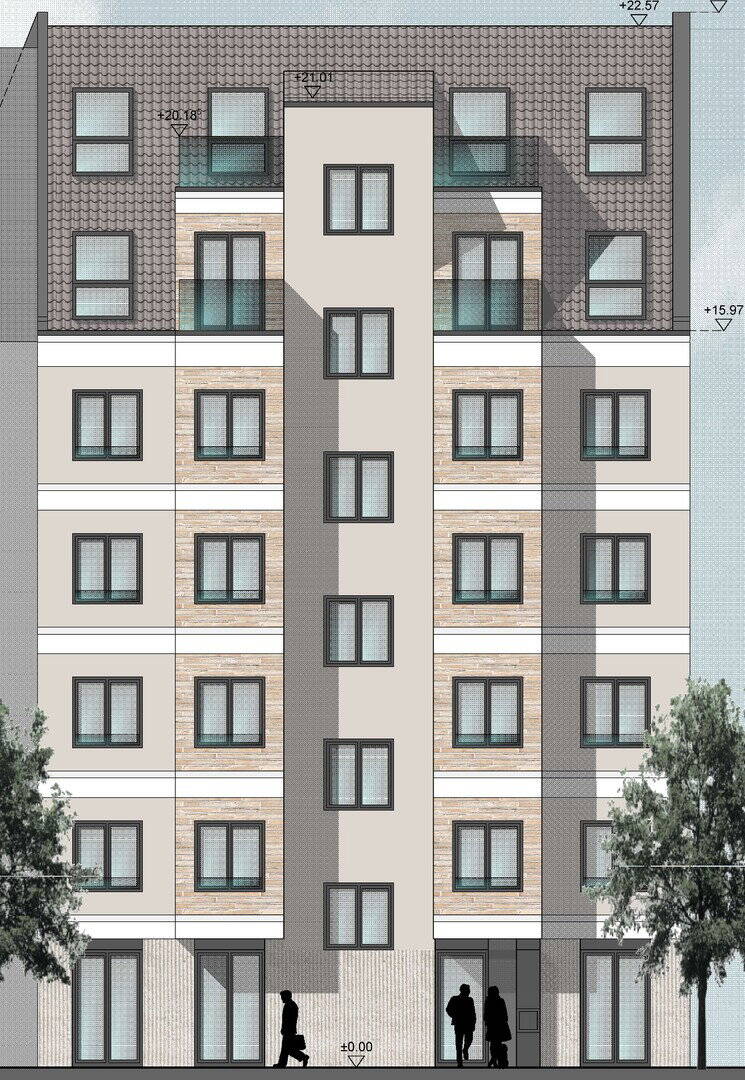 Thumbnail-Grundstück mit Vorbescheid für 1.421 m² Nettofläche - Kiezlage Niederschönhausen