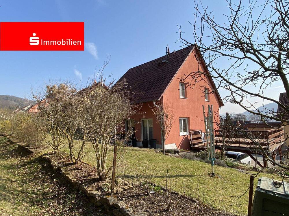 Thumbnail-Gepflegtes Einfamilienhaus, idyllisch am Waldrand gelegen mit herrlicher Aussicht!
