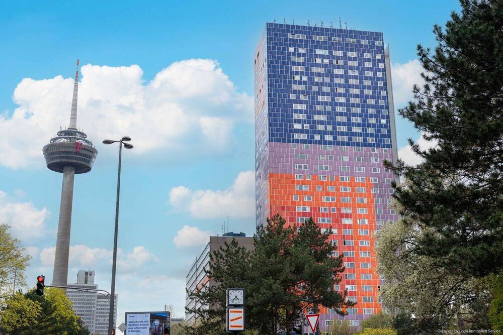 Thumbnail-Herkules-Hochhaus Köln: Sanierte, flexible 4-Zimmer-Wohnung für Eigennutzer & Anleger