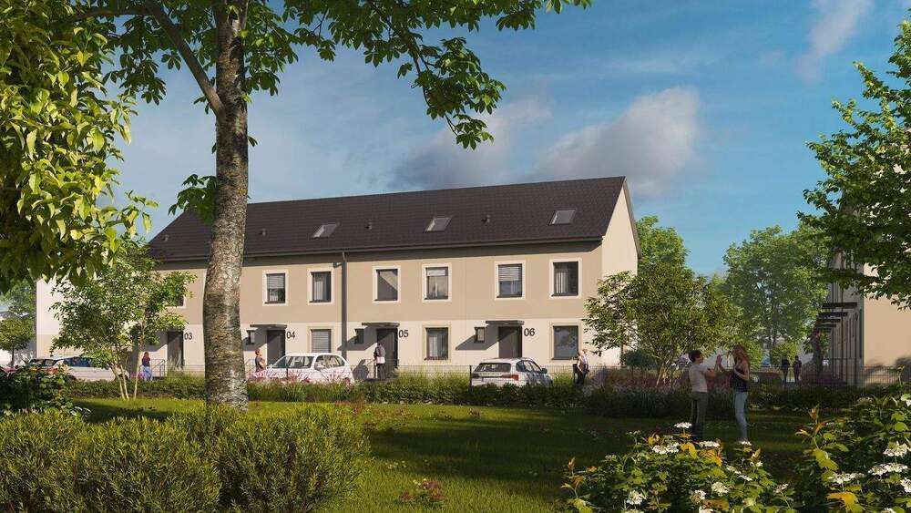 Thumbnail-Reihenhaus als Energieeffizienzhaus komplett mit Grundstück