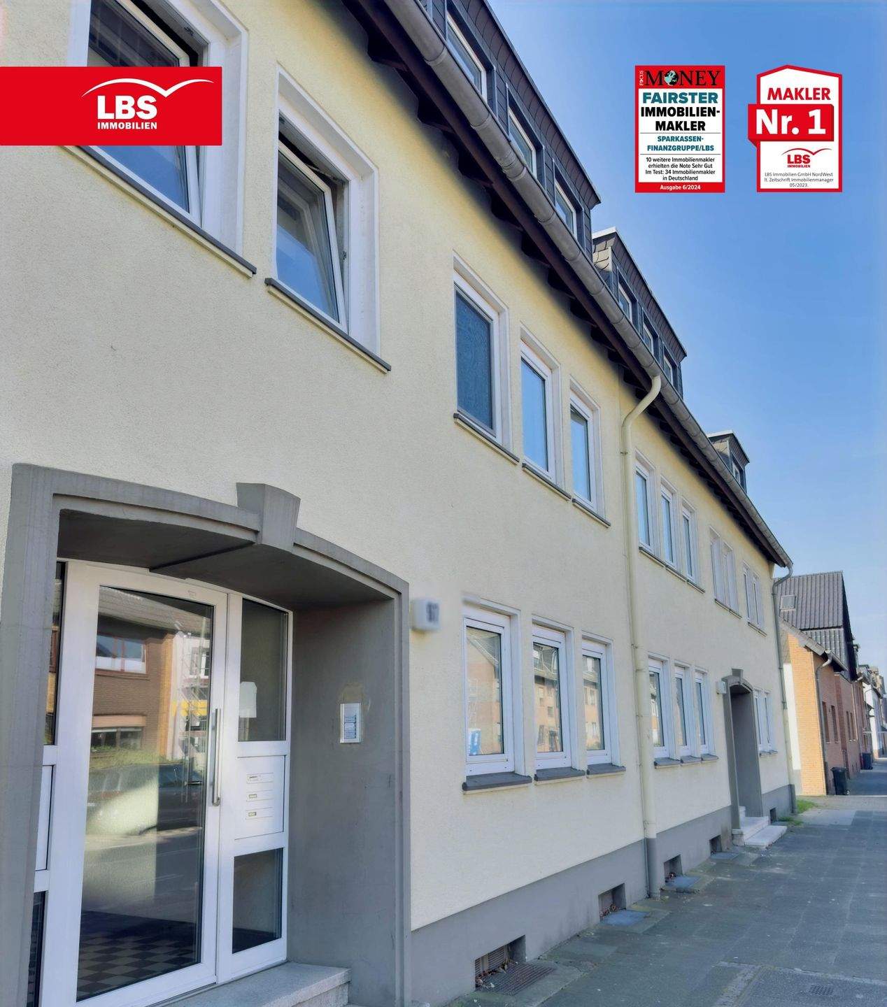 Thumbnail-Modernisierte 2,5 Zi. Erdgeschosswohnung in Fuhlenbrock mit Garage