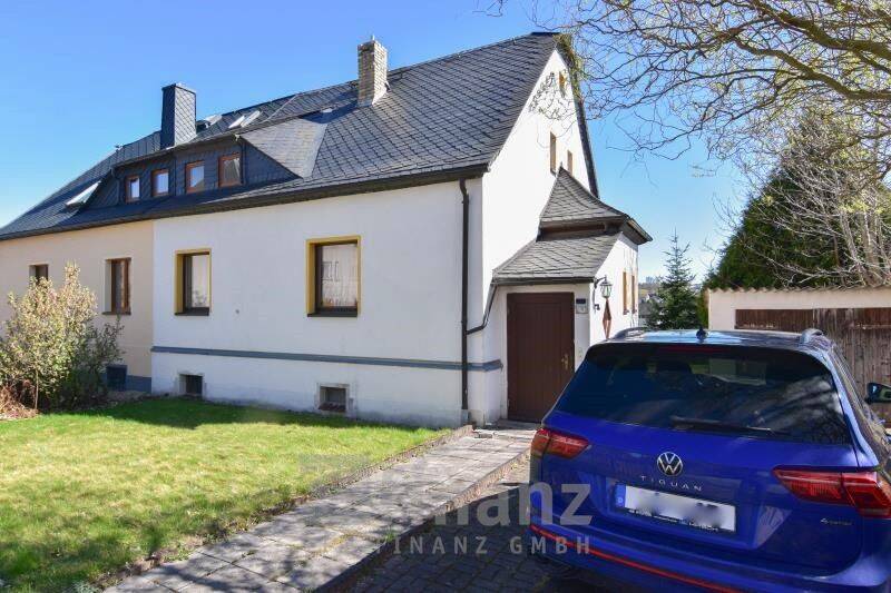 Thumbnail-Doppelhaushälfte in OelsnitzErzgeb. kaufen: 124 m² Wohnfläche, schöner Garten, Garage und Keller