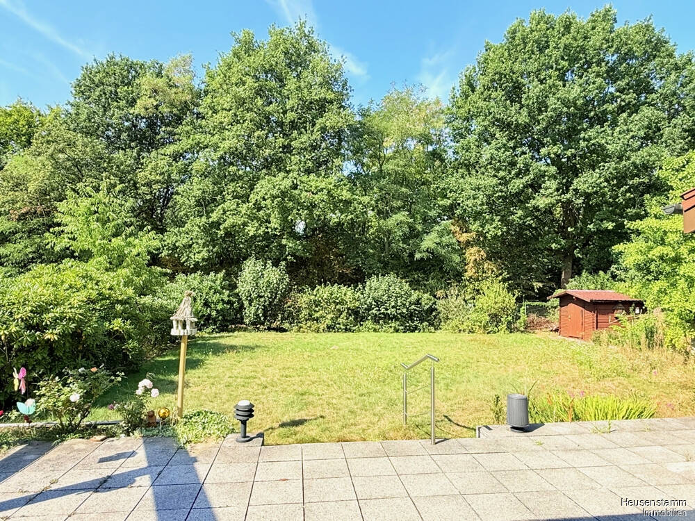 Blick von der Terrasse 