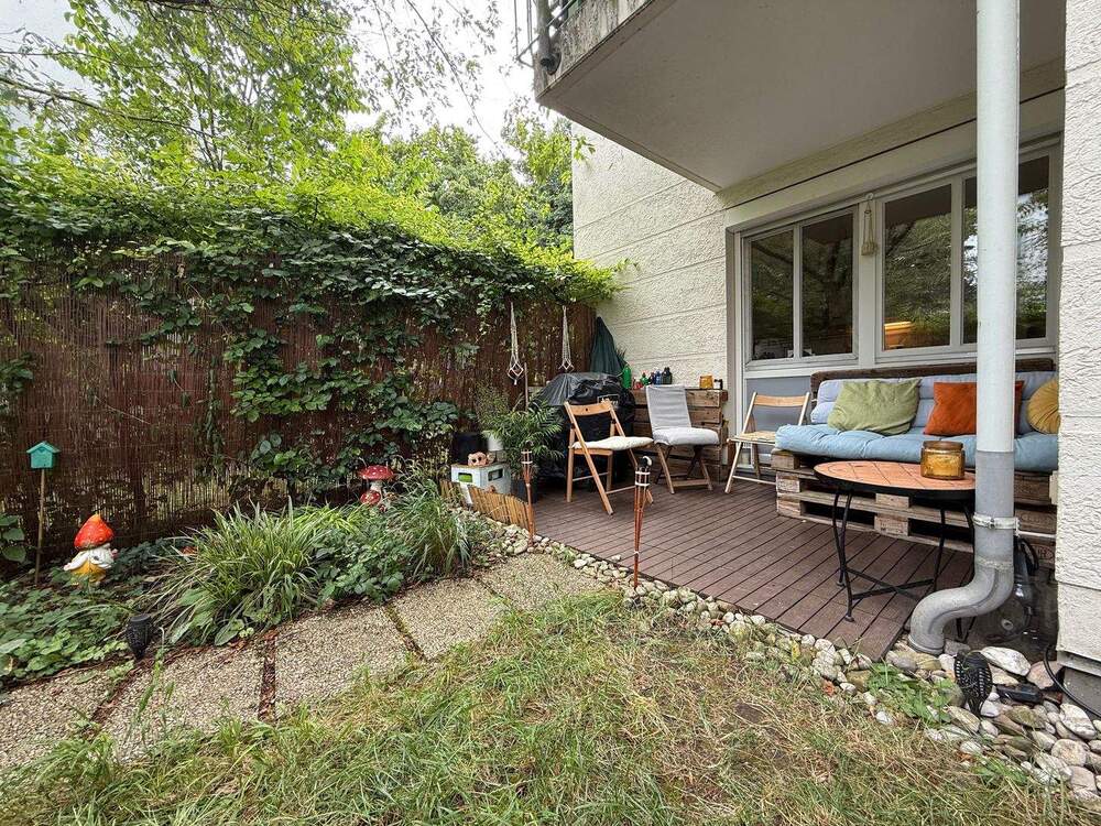 Thumbnail-Grüne Stadtoase in Bestlage von Obersendling: 2-Zimmer-Gartenwohnung mit Terrasse und Nähe zur Isar