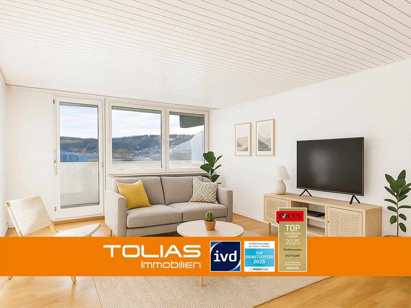 Thumbnail-Barrierefrei mit Aussicht: Ihr Logenplatz mit Stellplatz und viel Raum zur Entfaltung in Winnenden