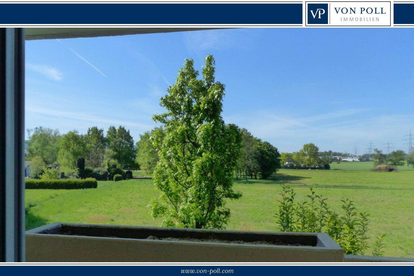 Thumbnail-Großzügige 3-Zimmer-Wohnung mit Blick ins Grüne