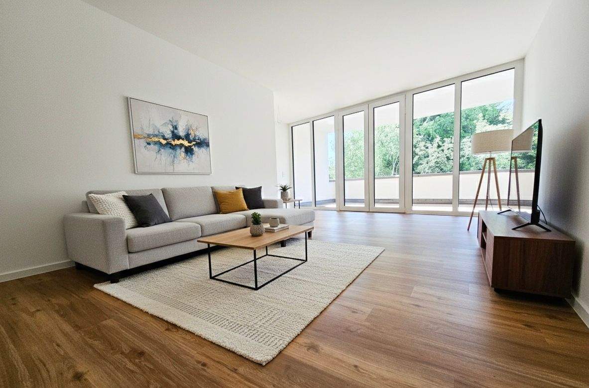 Thumbnail-ERSTBEZUG: Großzügige 3-Zimmer-Neubauwohnung mit neuer Einbauküche und 2 sonnigen Balkonen