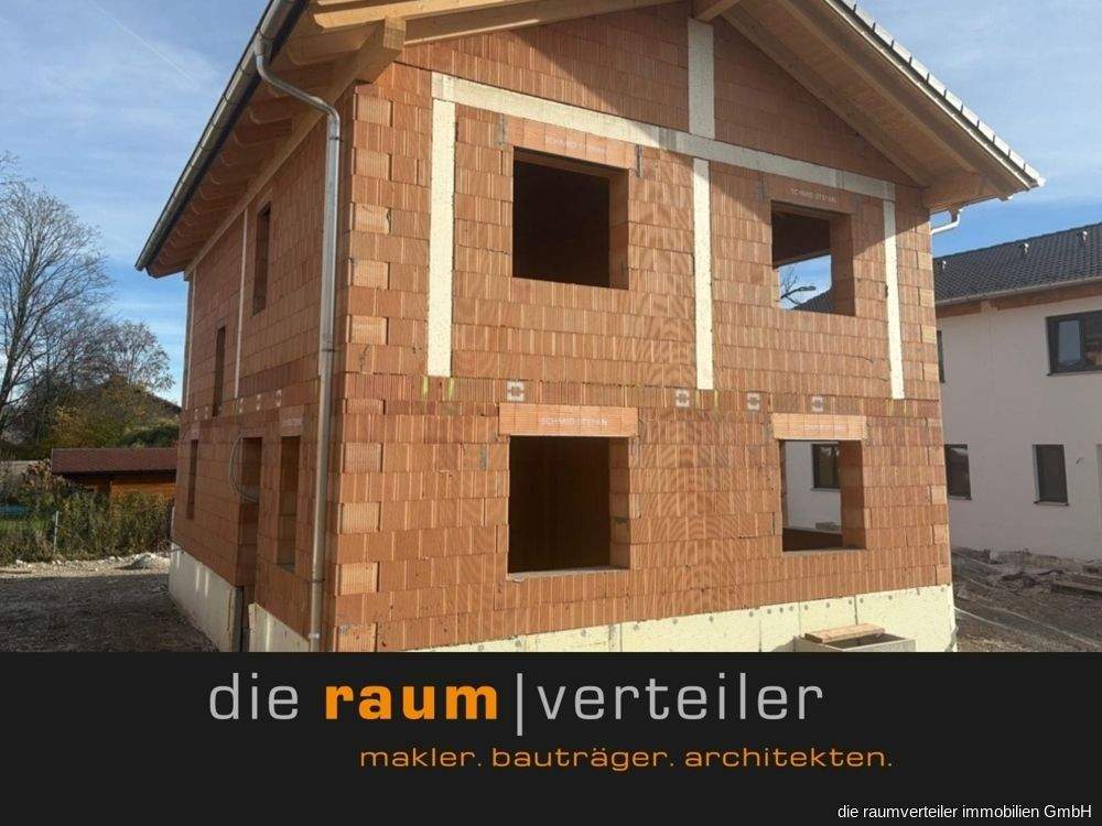 Thumbnail-Einfamilienhaus im Rohbau mit Dach zum Ausbau in Bruckmühl zu verkaufen, jetzt informieren