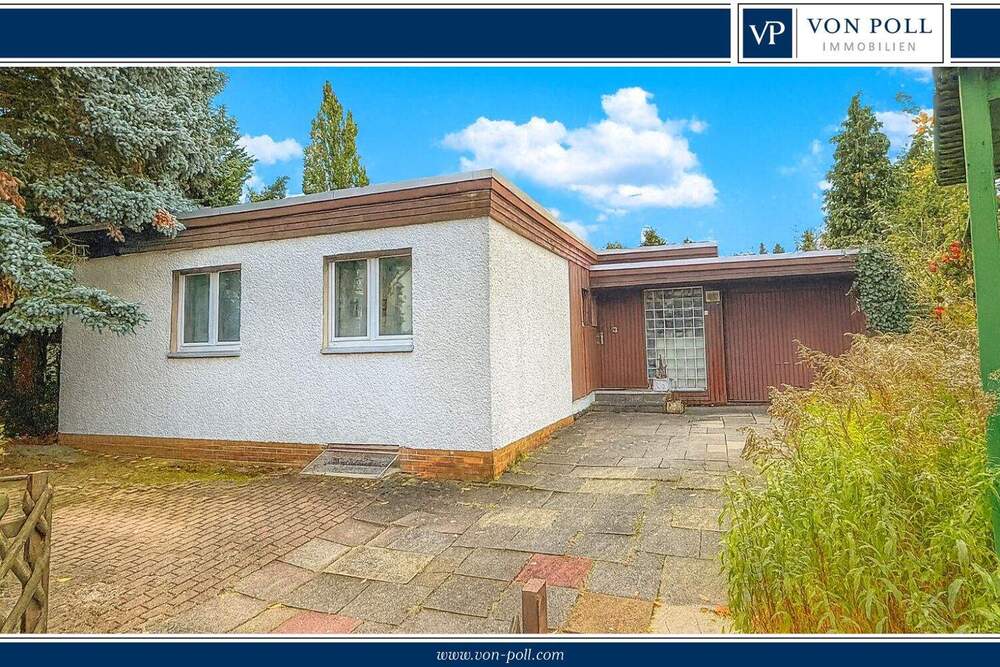 Thumbnail-Freistehender Bungalow mit Entwicklungspotenzial - Sanierung oder Neubau möglich