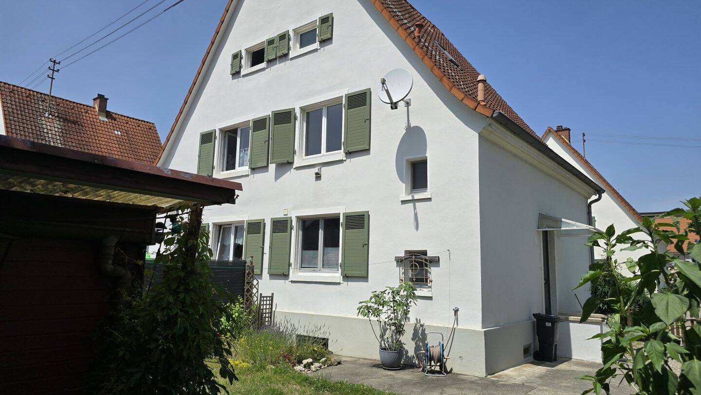 Hausrückseite