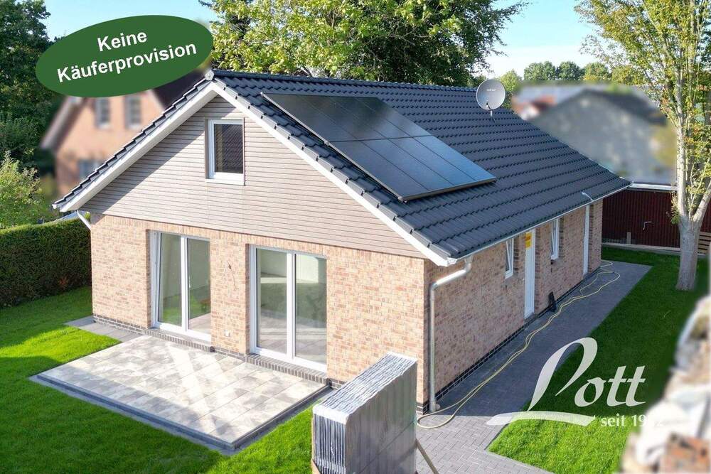 Thumbnail-+++ Erstbezug! Ebenerdiger Neubau-Bungalow mit Carport in beliebter Wohnlage von Augustfehn +++