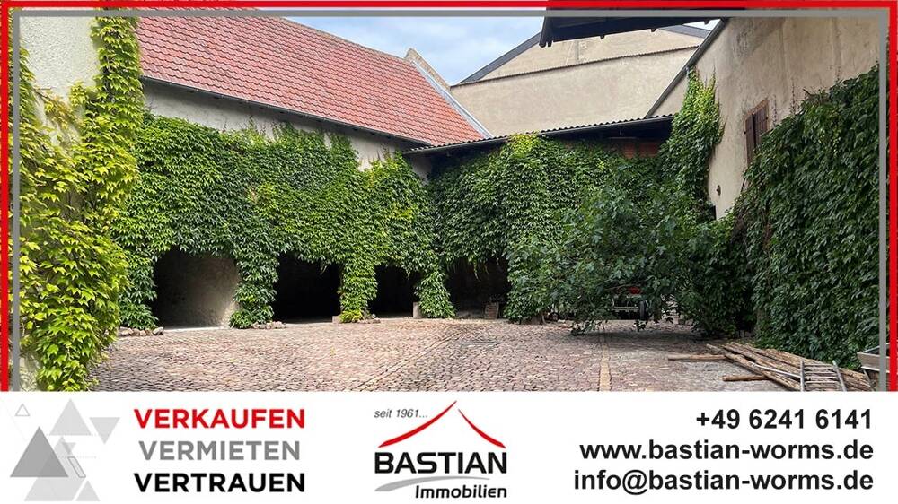 Thumbnail-Historie inklusive: Ehem. Winzerhof als 2FH - Nebengebäude - idyllischer Hof - Garten - Mölsheim!