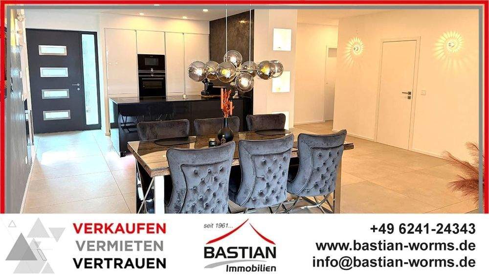 Thumbnail-Glam trifft Grün: Moderne 4 Zimmerwohnung mit stylischer Ausstattung-direkt am Wormser Stadtpark!