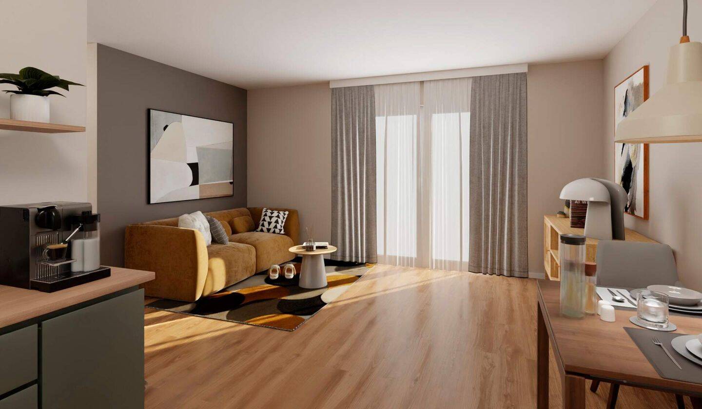 Thumbnail-Drei Zimmer mit Loggia und Dachterrasse in Südausrichtung