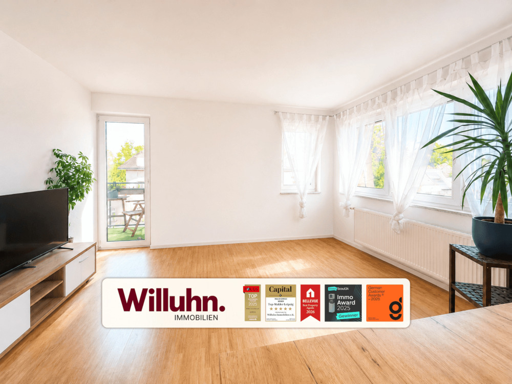 Thumbnail-*bezugsfrei ab 01.08.2026* geräumige 2-Zimmer Wohnung in Zwenkau I Balkon I Einbauküche I Stellplatz