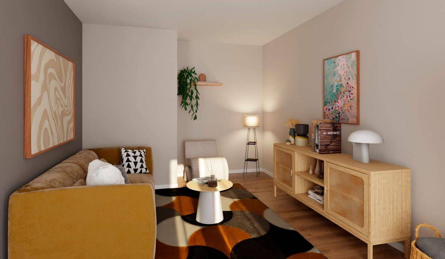 Thumbnail-Helle 3-Zimmer-Wohnung mit Loggia in Südausrichtung