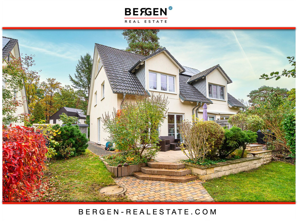 Thumbnail-Familienfreundliche Doppelhaushälfte mit Gartenidylle in Berlin-Kladow