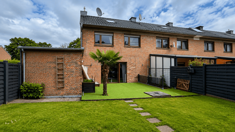 Thumbnail-Reiheneckhaus in Südlage nebst Garage in familienfreundlichem Anliegerbereich