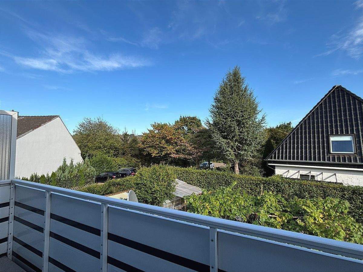 Blick vom Balkon