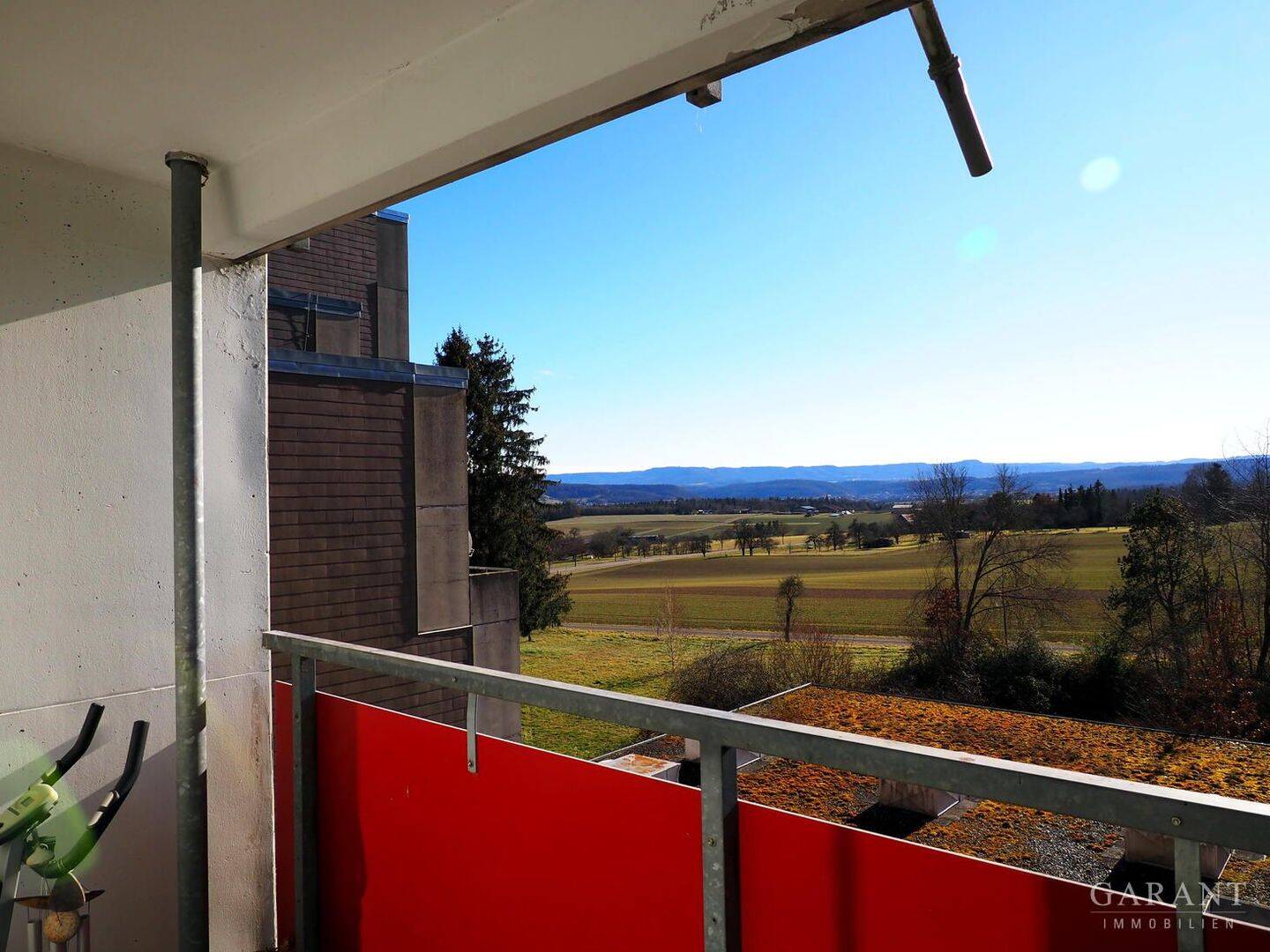Balkon mit Blick