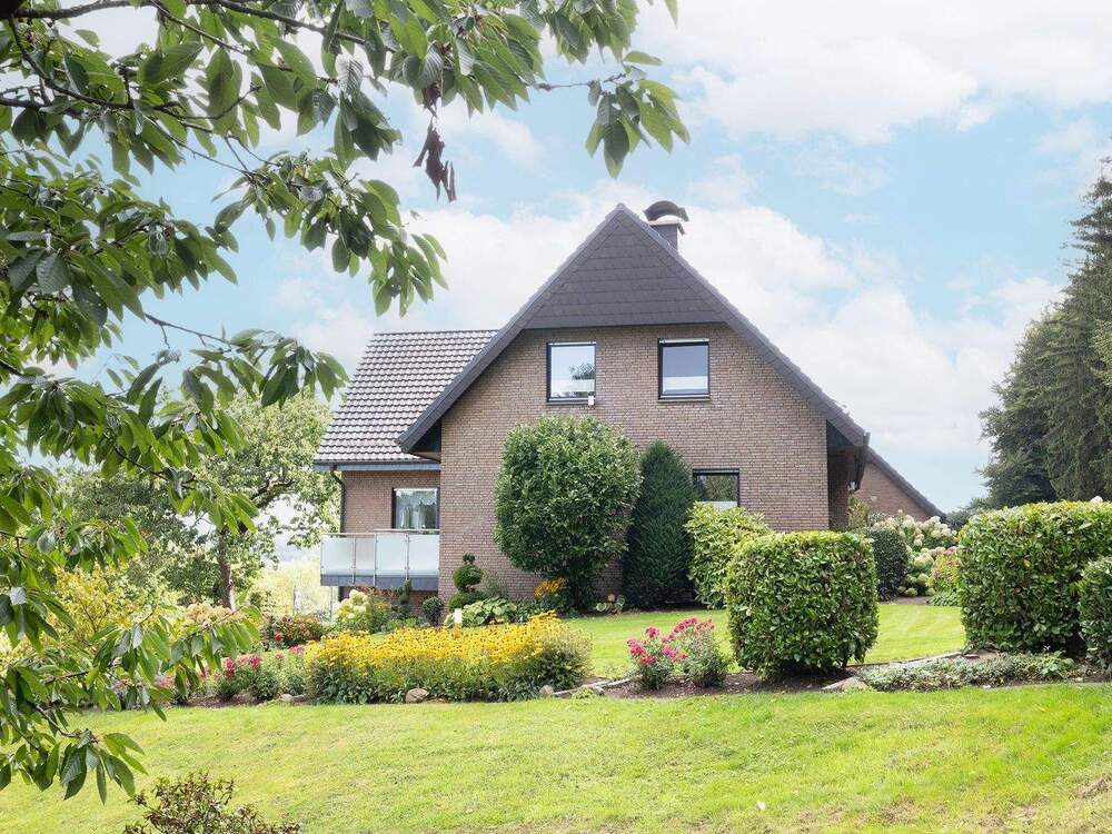 Thumbnail-Großzügiges Einfamilienhaus trifft auf ruhige Waldrandlage in Hilter
