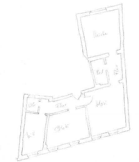 Grundriss EG, Treppeneinbau im KiZi