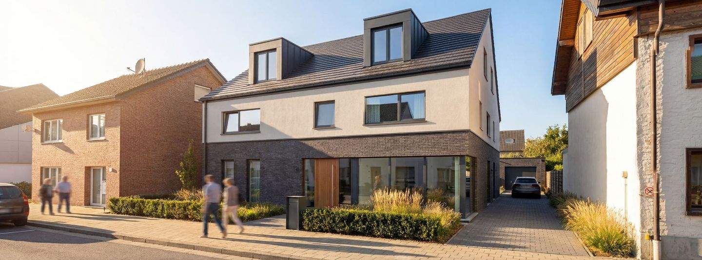 Thumbnail-Großes Baugrundstück mit aufstehender Gebäudesubstanz in MG-Wickrathberg