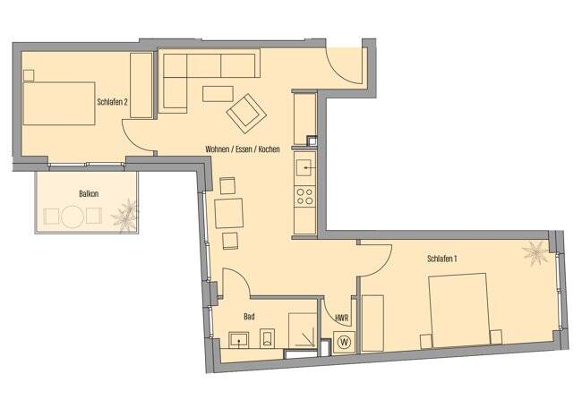 Thumbnail-NEU! In der City. Am Main. Modern. Nachhaltig. Attraktive 2-Zimmer-Wohnung mit kurzen Wegen