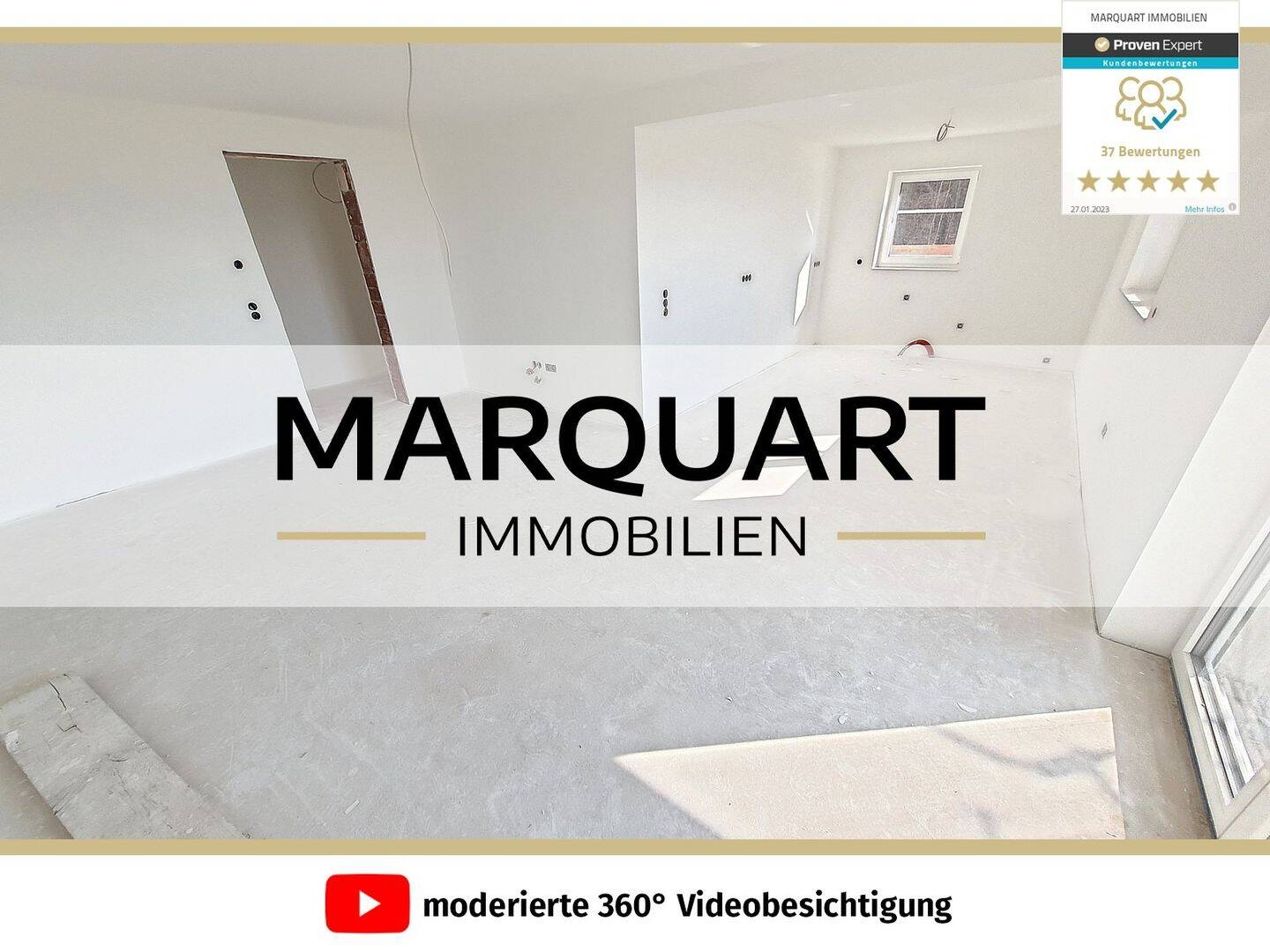 Thumbnail-PROVISIONSFREI: Ihre hochwertige, neue 3-Zimmer-Wohnung im 1. OG, barrierefrei, super Panoramablick