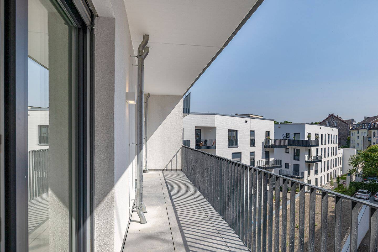 Thumbnail-Möblierte 2-Zimmer-Neubauwohnung in Unterbilk - Erstbezug mit Balkon - Stellplatz möglich