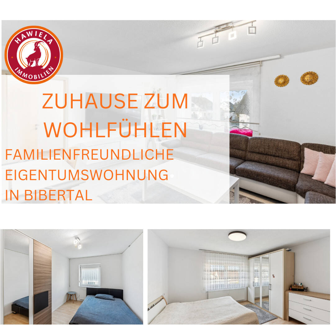 Familienfreundliche Eigentumswohnung im Bibertal