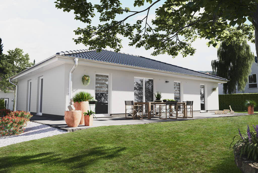 Thumbnail-Halle (Saale) nördlich: Bungalow-Neubau auf 608 qm Baugrundstück