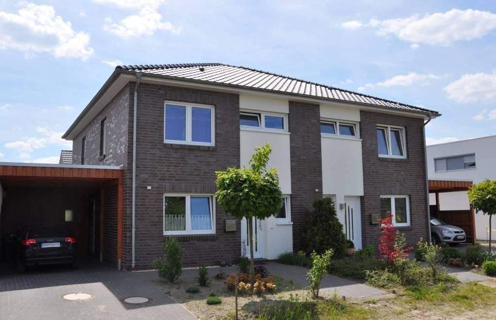 Thumbnail-Modern, sparsam, gut gelegen - Effiziente Doppelhaushälfte in Apen