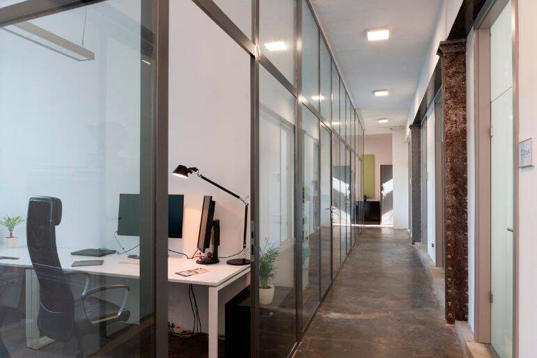 Thumbnail-Zentrales 2er Büro im Co-Working Loft: flexibel, möbliert, 247