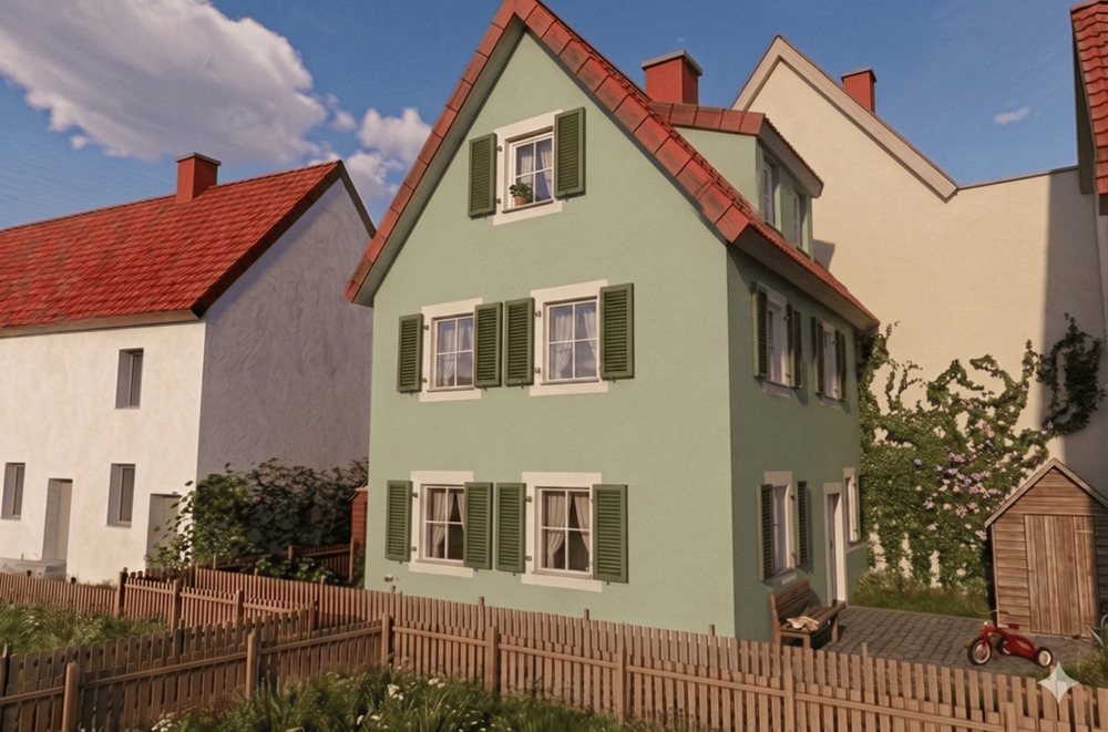 Thumbnail-Einfamilienhaus-Neubau im Herzen der Spalter Altstadt mit Garten